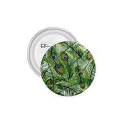 Peacock Feathers Pattern 1 75  Buttons by Simbadda