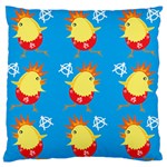 Easter Chick Large Flano Cushion Case (One Side) Front