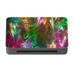 Fractal Texture Abstract Messy Light Color Swirl Bright Memory Card Reader with CF Front