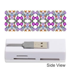 Floral Ornament Baby Girl Design Memory Card Reader (stick)  by Simbadda