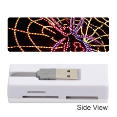 Black Widow Spider, Yellow Web Memory Card Reader (stick)  by Simbadda