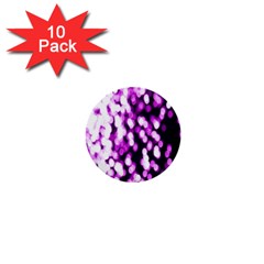 Bokeh Background In Purple Color 1  Mini Buttons (10 Pack)  by Amaryn4rt
