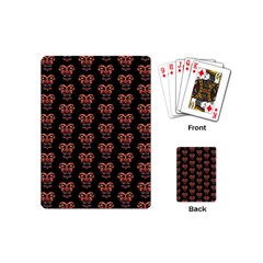 Dark Conversational Pattern Playing Cards (mini)  by dflcprints
