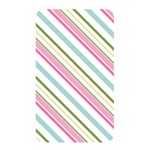 Diagonal Stripes Color Rainbow Pink Green Red Blue Memory Card Reader Front