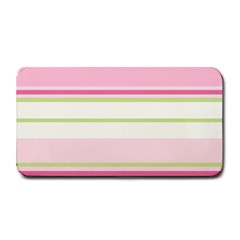 Turquoise Blue Damask Line Green Pink Red White Medium Bar Mats by Mariart
