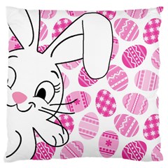 Easter Bunny  Standard Flano Cushion Case (one Side)