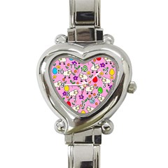 Easter Lamb Heart Italian Charm Watch