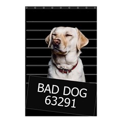 Bad Dog Shower Curtain 48  X 72  (small)  by Valentinaart