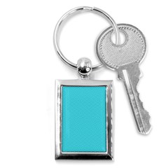 Blue Waves Pattern  Key Chains (rectangle)  by TastefulDesigns