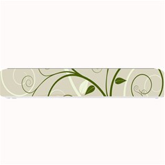 Leaf Sexy Green Gray Small Bar Mats by Mariart