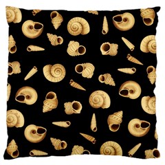 Shell Pattern Large Cushion Case (two Sides) by Valentinaart