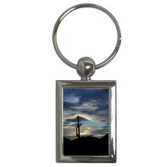 Cactus Sunset Key Chains (rectangle)  by JellyMooseBear