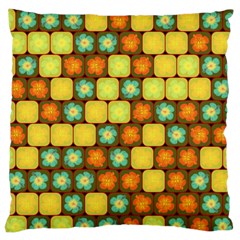 Random Hibiscus Pattern Standard Flano Cushion Case (one Side) by linceazul