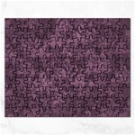 Flamingo pattern Rectangular Jigsaw Puzzl Front