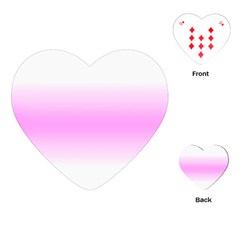 Decorative Pattern Playing Cards (heart)  by ValentinaDesign
