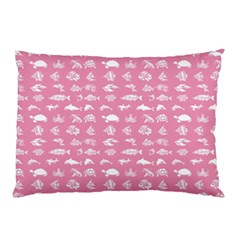 Fish Pattern Pillow Case (two Sides) by ValentinaDesign