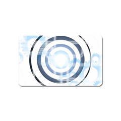 Center Centered Gears Visor Target Magnet (name Card) by BangZart