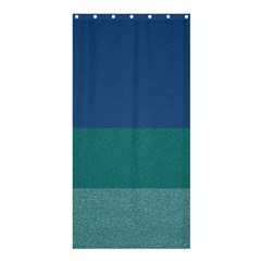 Blue Gradient Glitter Texture Pattern  Shower Curtain 36  X 72  (stall) 