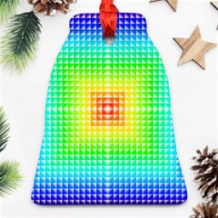 Square Rainbow Pattern Box Ornament (bell) by BangZart