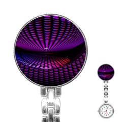 Glass Ball Texture Abstract Stainless Steel Nurses Watch by BangZart