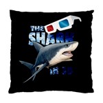 The Shark Movie Standard Cushion Case (Two Sides) Back