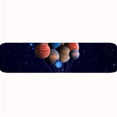 Planets  Large Bar Mats by Valentinaart