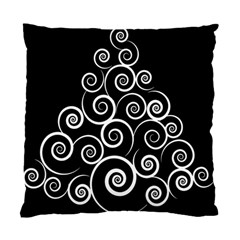 Abstract Spiral Christmas Tree Standard Cushion Case (two Sides) by Mariart