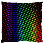Digitally Created Halftone Dots Abstract Background Design Standard Flano Cushion Case (Two Sides) Back