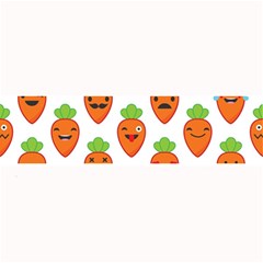 Seamless Background Carrots Emotions Illustration Face Smile Cry Cute Orange Large Bar Mats by Mariart