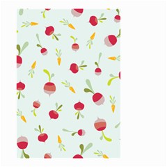 Root Vegetables Pattern Carrots Small Garden Flag (two Sides) by Mariart