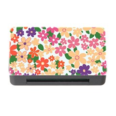Flower Floral Rainbow Rose Memory Card Reader With Cf by Mariart