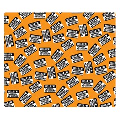Pattern Halloween Wearing Costume Icreate Double Sided Flano Blanket (small)  by iCreate