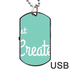 Bloem Logomakr 9f5bze Dog Tag Usb Flash (one Side)