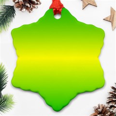 Pattern Snowflake Ornament (two Sides) by gasi
