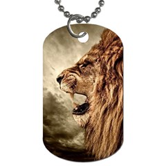 Roaring Lion Dog Tag (two Sides) by Celenk