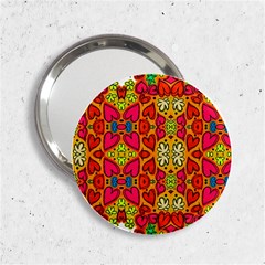 Abstract Background Pattern Doodle 2 25  Handbag Mirrors