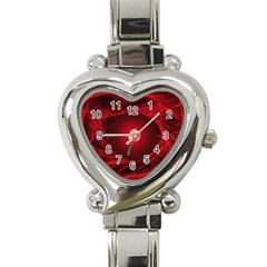 Abstract Scrawl Doodle Mess Heart Italian Charm Watch by Celenk