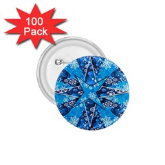 Christmas Background Wallpaper 1 75  Buttons (100 Pack)  by Celenk
