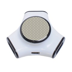 Background Website Pattern Soft 3-port Usb Hub by Celenk