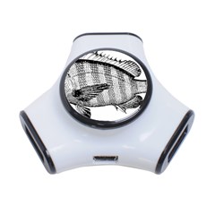 Animal Fish Ocean Sea 3-port Usb Hub