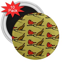 Animal Nature Wild Wildlife 3  Magnets (10 Pack) 