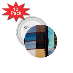 Glass Facade Colorful Architecture 1 75  Buttons (10 Pack) by BangZart