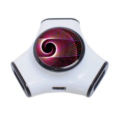 Grid Bent Vibration Ease Bend 3-port Usb Hub