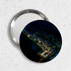 Commercial Street Night View 2 25  Handbag Mirrors