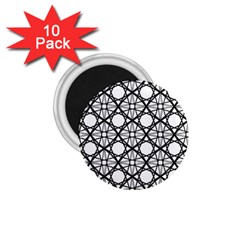 Line Stripe Curves Curved Seamless 1 75  Magnets (10 Pack)  by BangZart