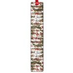 Grunge Textured Abstract Pattern Large Book Marks Front