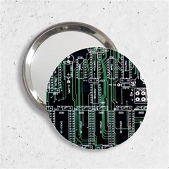 Printed Circuit Board Circuits 2 25  Handbag Mirrors by Celenk