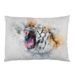 Tiger Roar Animal Art Abstract Pillow Case