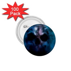 Skull Horror Halloween Death Dead 1 75  Buttons (100 Pack)  by Celenk
