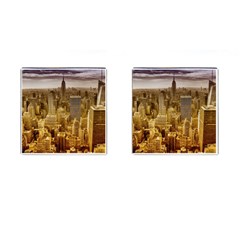 New York Empire State Building Cufflinks (square) by Celenk